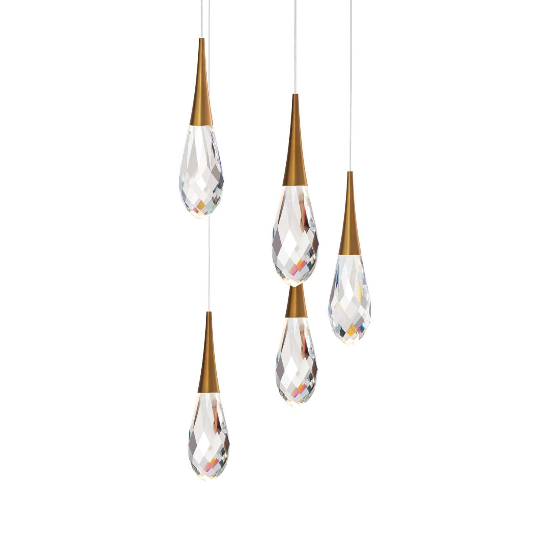 Hibiscus LED Multi Light Pendant Light