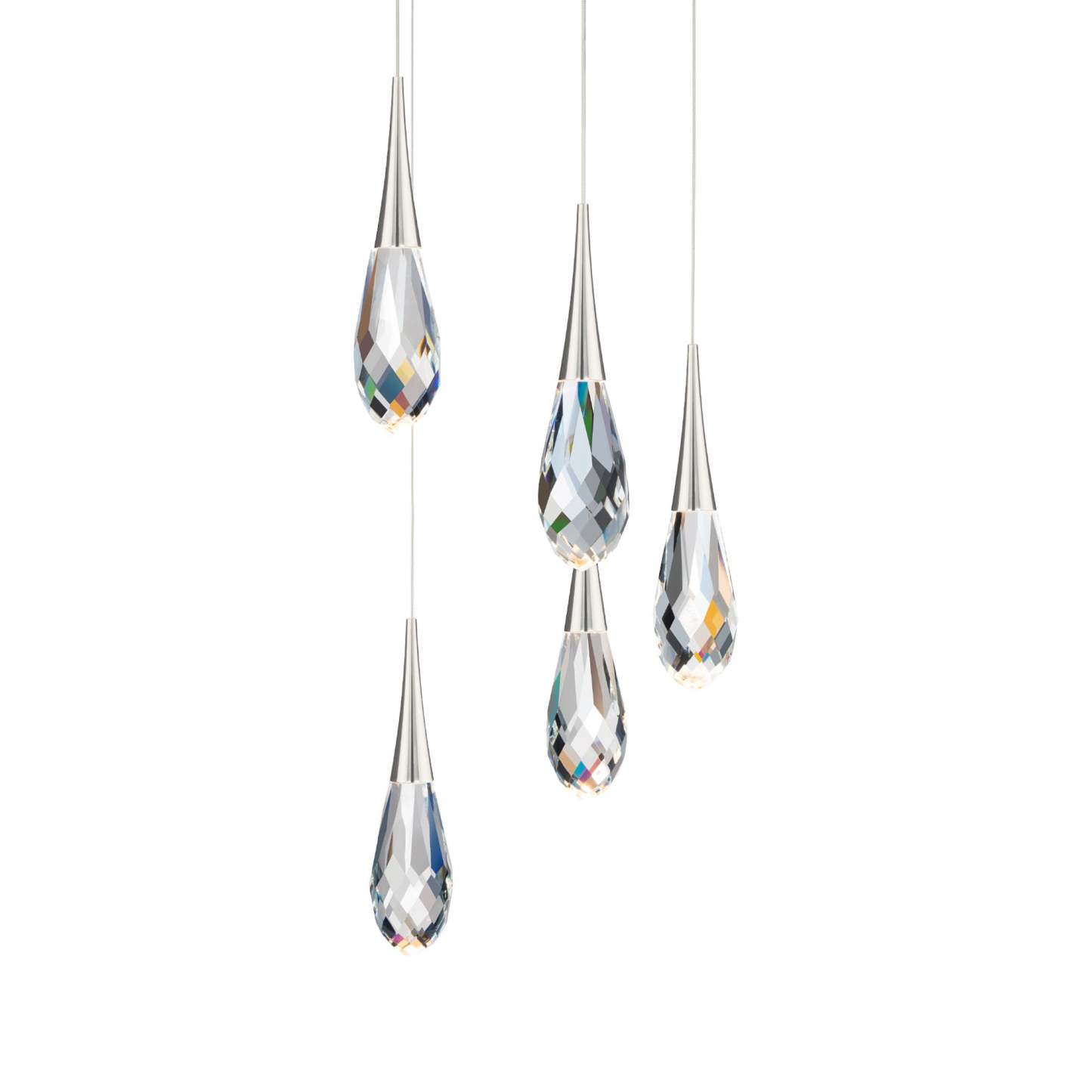 Hibiscus LED Multi Light Pendant Light