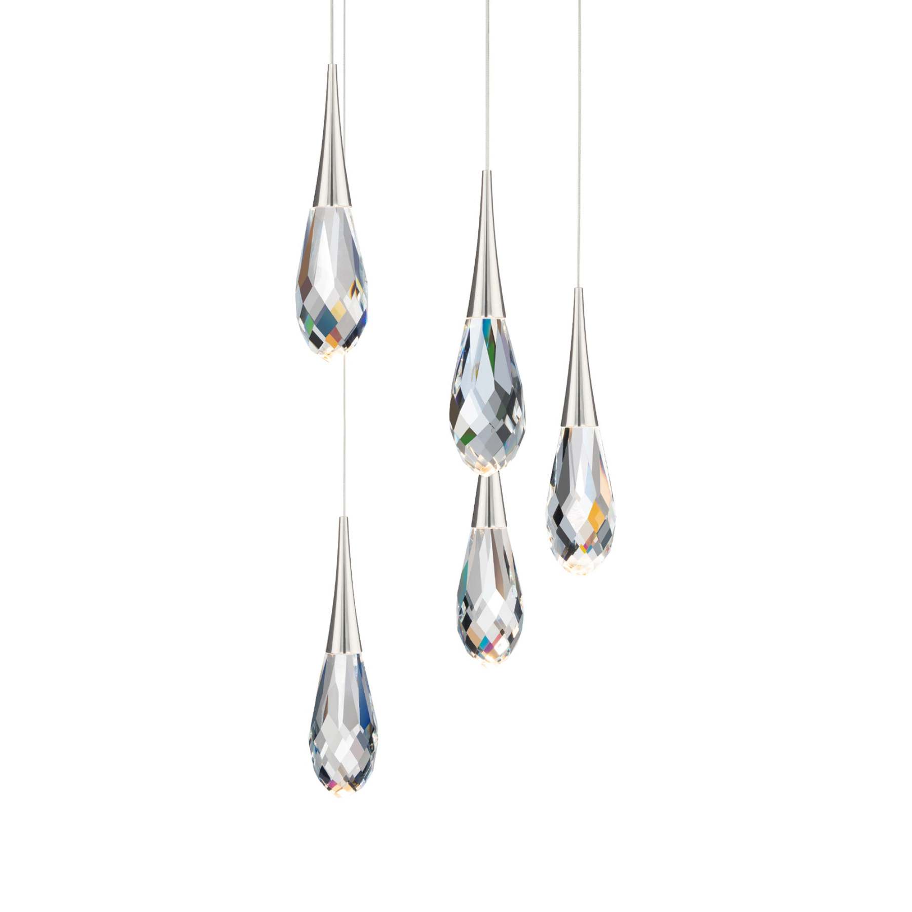 Hibiscus LED Multi Light Pendant Light