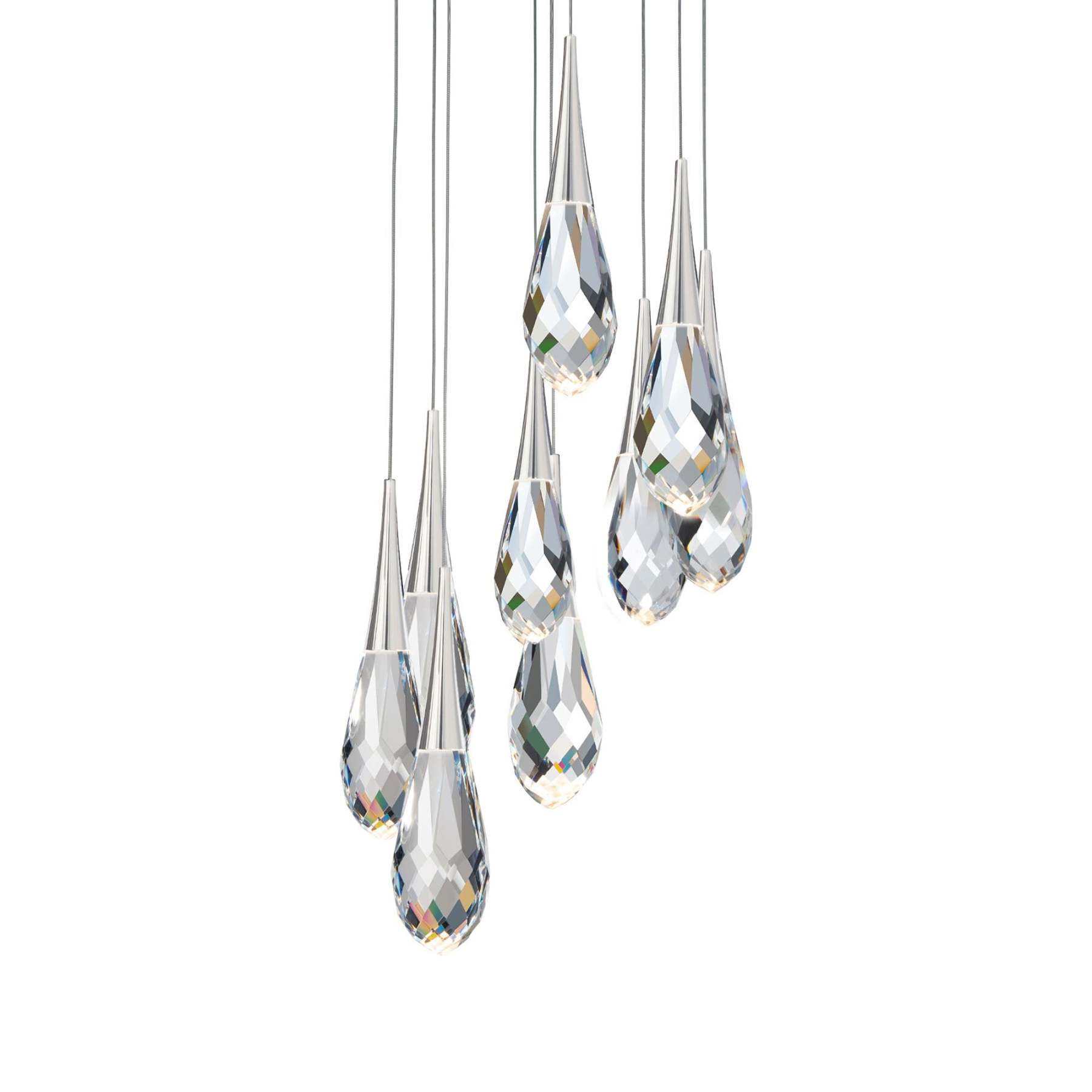 Hibiscus LED Multi Light Pendant Light