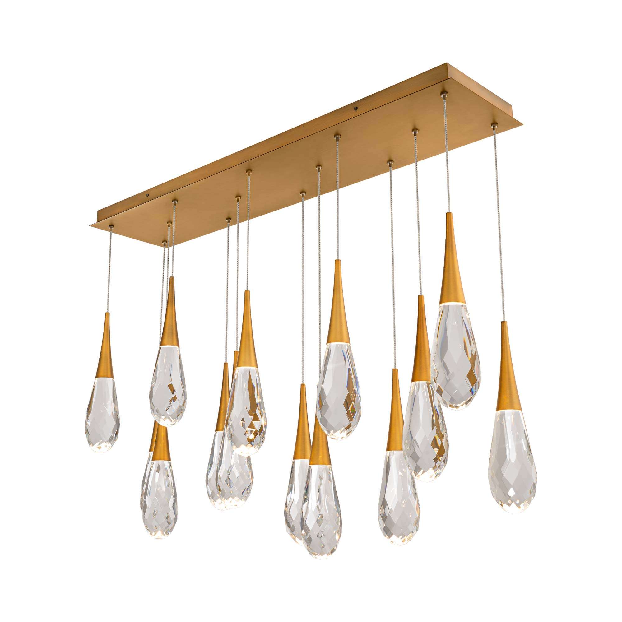 Hibiscus Linear LED Multi Pendant Light