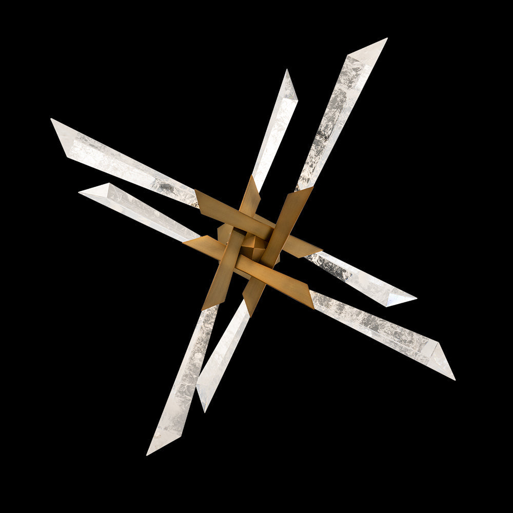 Solitude LED Semi Flush Mount Ceiling Light