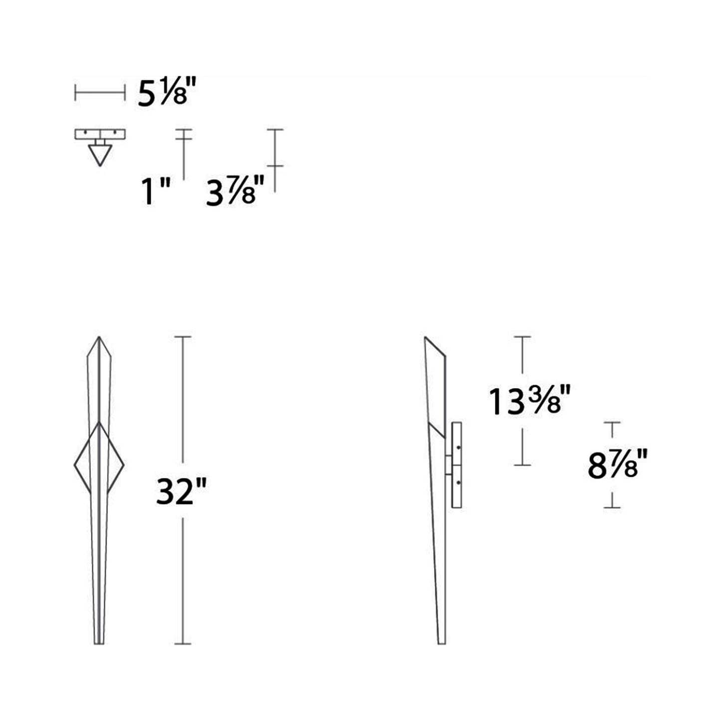 Solitude LED Wall Light