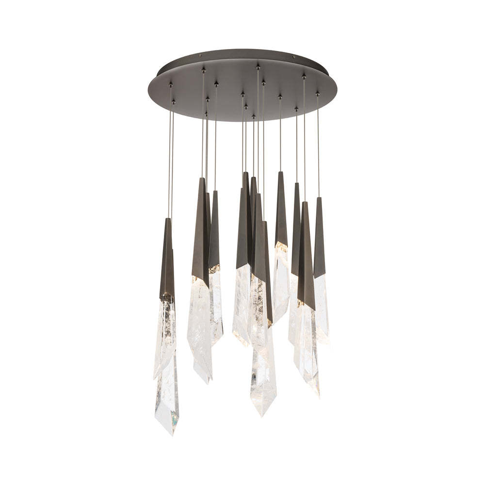 Solitude Round LED Multi Chandelier