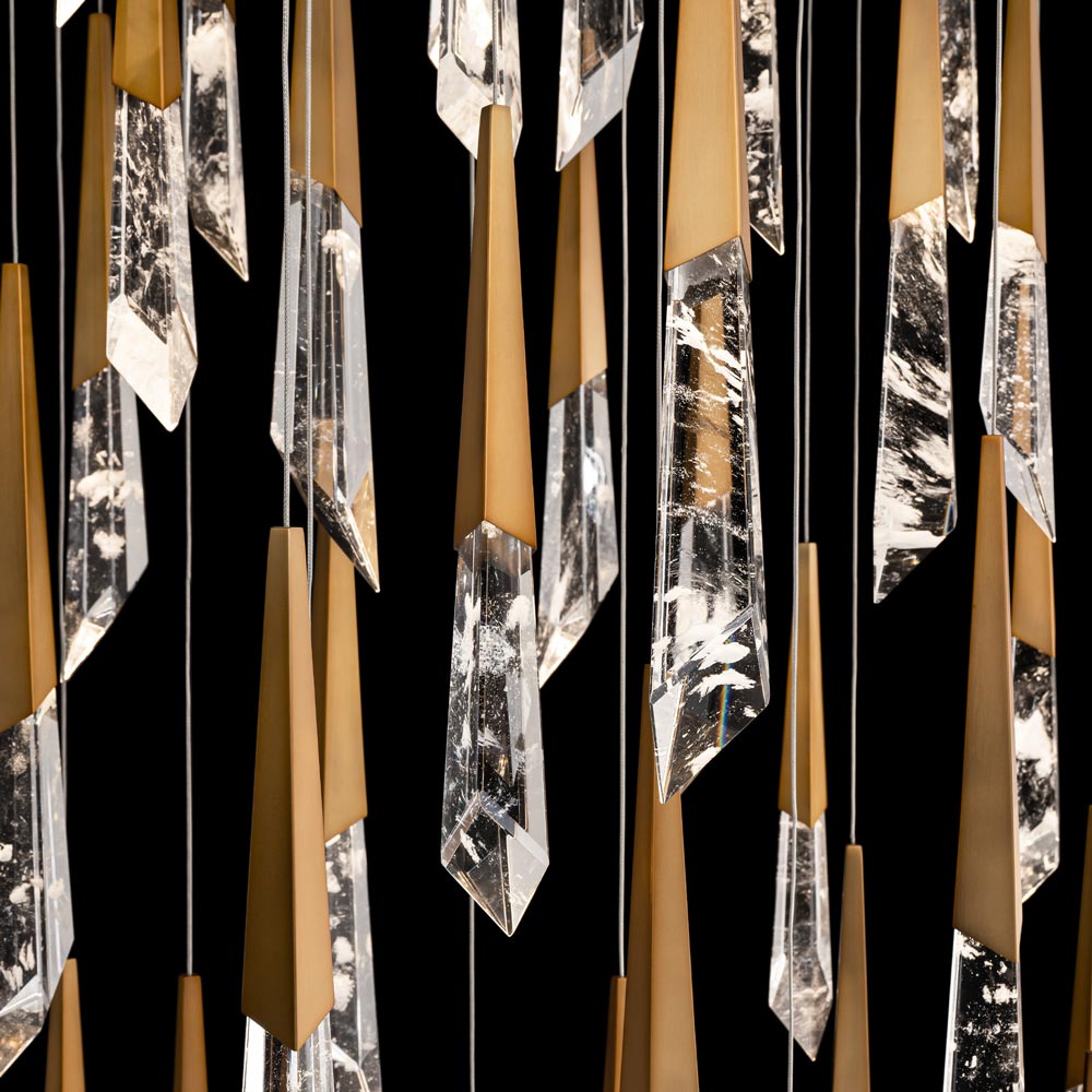 Solitude Square LED Multi Pendant Light