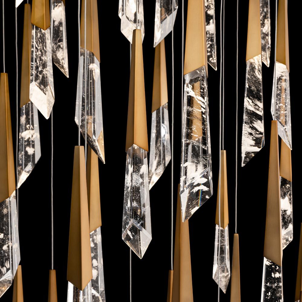 Solitude Square LED Multi Pendant Light