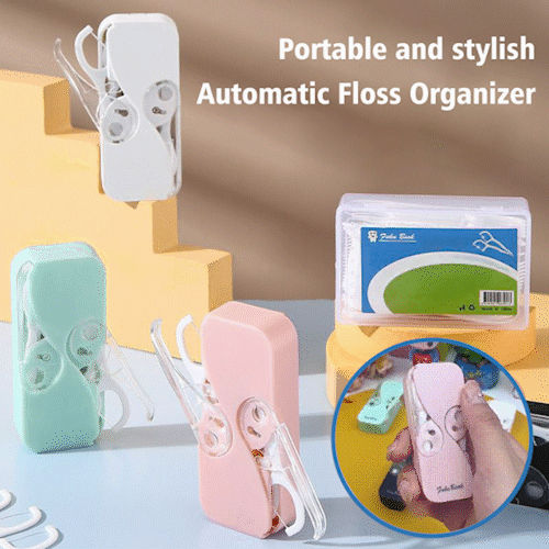 ♻Portable Floss Dispenser (BUY MORE SAVE MORE NOW)