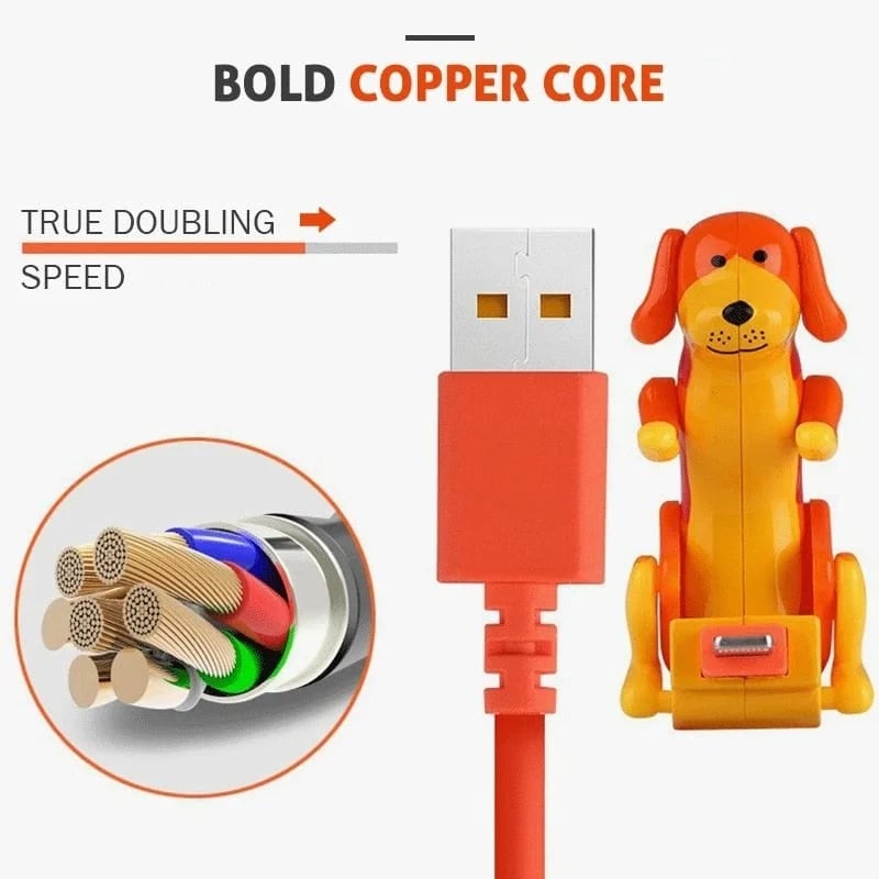 🔥HOT SALE - Funny Humping Dog Fast Charger Cable