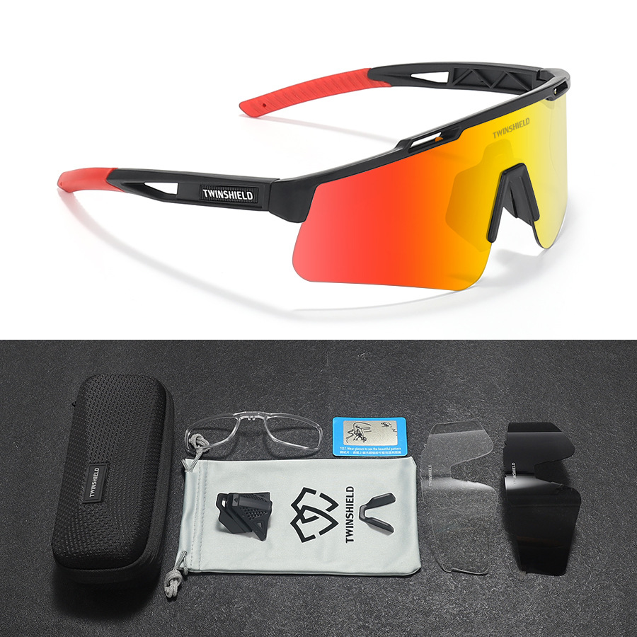Twinshield spot riding glasses outdoor sports running sunglasses fishi