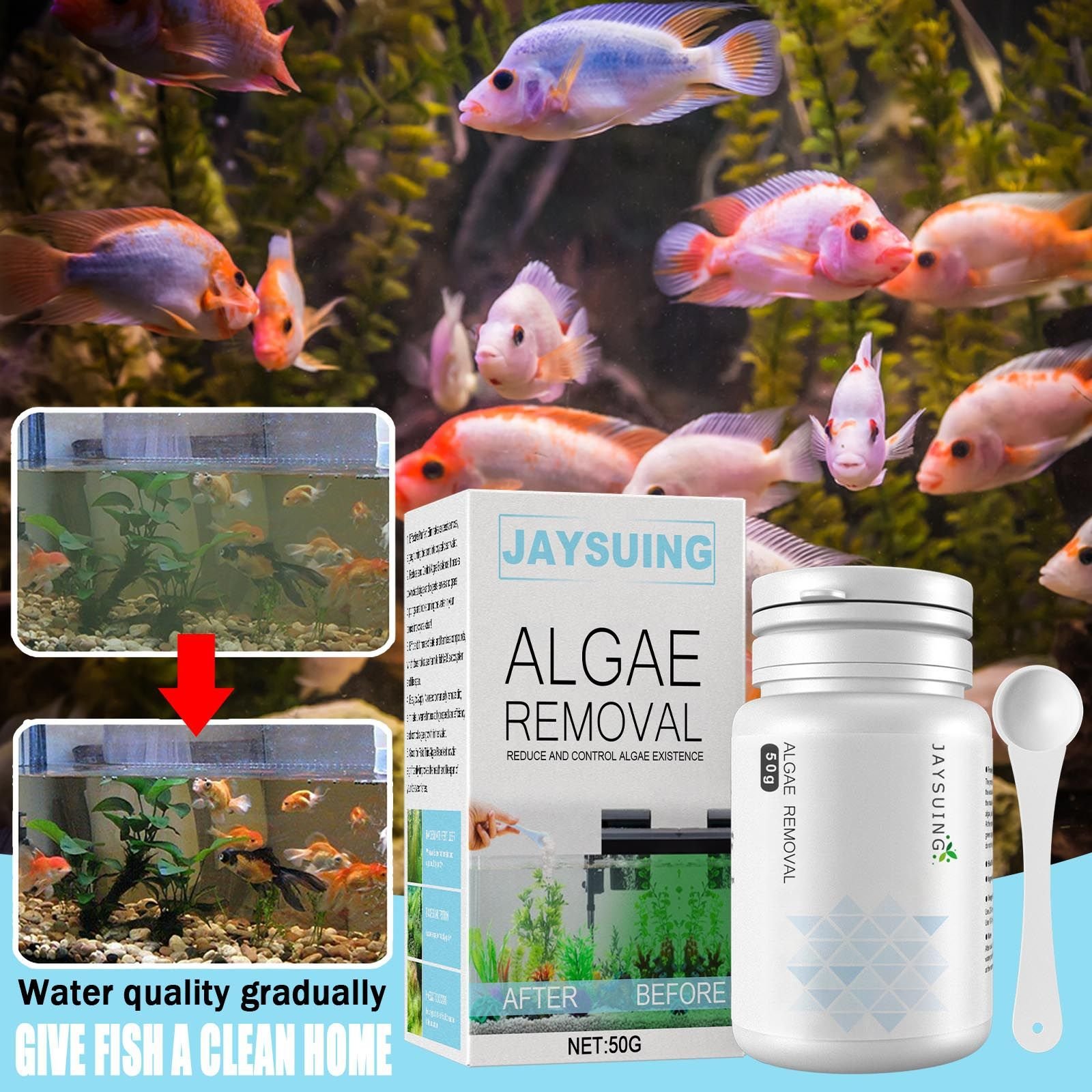 🔥Limited Time Sale 48% OFF🎉NEW Algae Repellent Agent