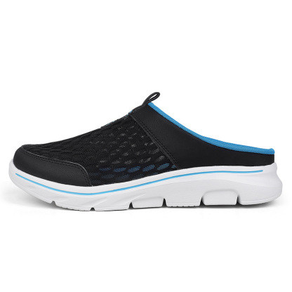 CASUAL BEACH BREATHABLE MESH HALF SLIPPERS