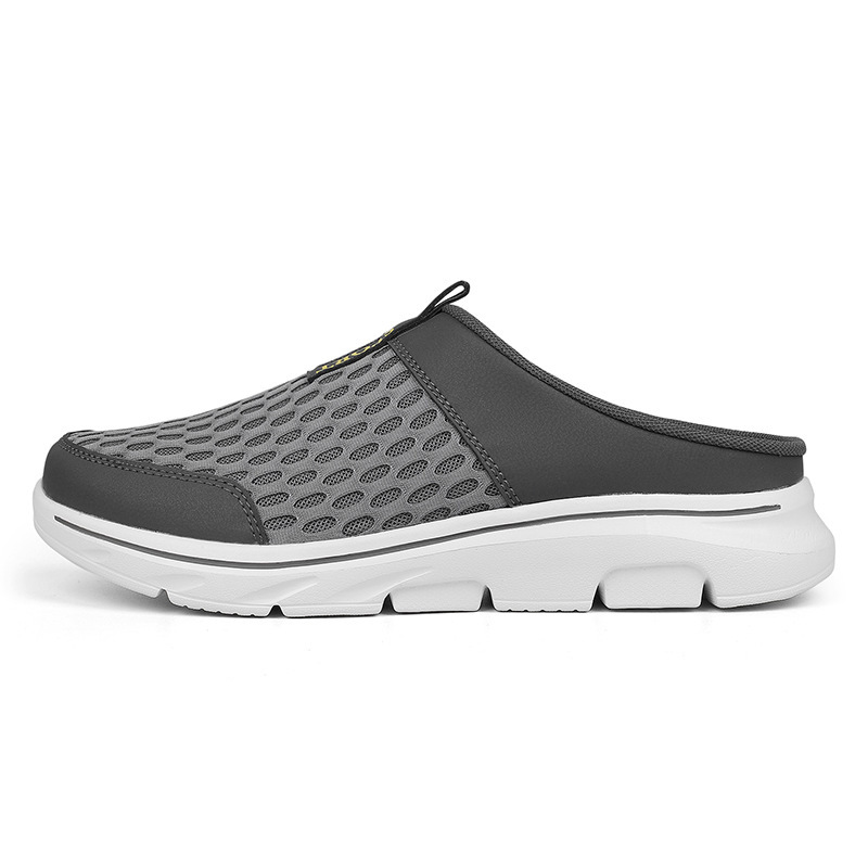 CASUAL BEACH BREATHABLE MESH HALF SLIPPERS