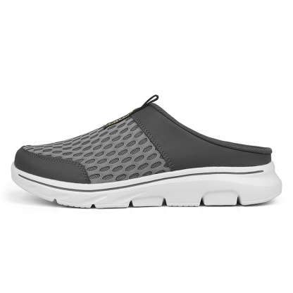 CASUAL BEACH BREATHABLE MESH HALF SLIPPERS