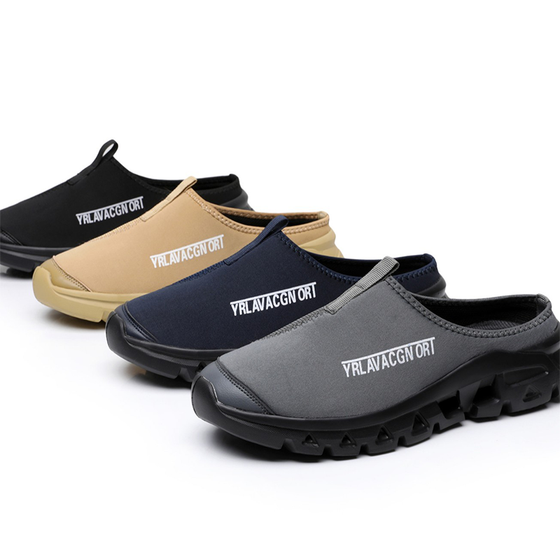 CASUAL BREATHABLE SOFT CUSHIONING HALF SLIPPERS