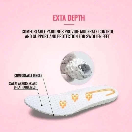 WOMEN'S BREATHABLE LIGHTWEIGHT AIR CUSHION SLIP-ON WALKING SLIPPERS
