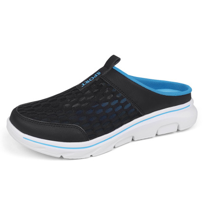 CASUAL BEACH BREATHABLE MESH HALF SLIPPERS