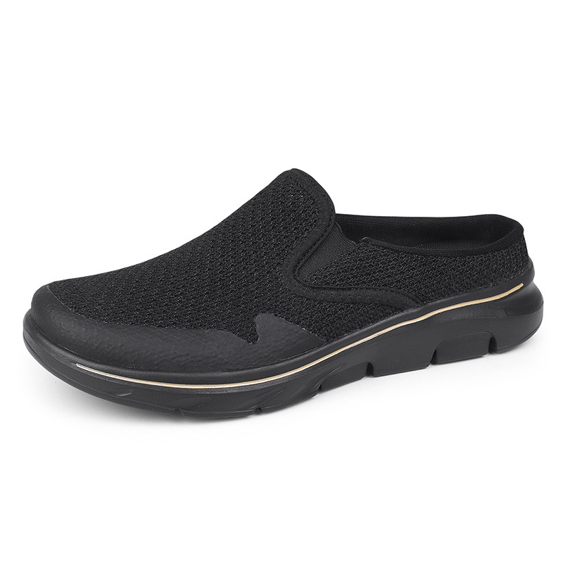 FLYKNIT MESH ULTRA-LIGHT AND COMFORTABLE HALF SLIPPERS