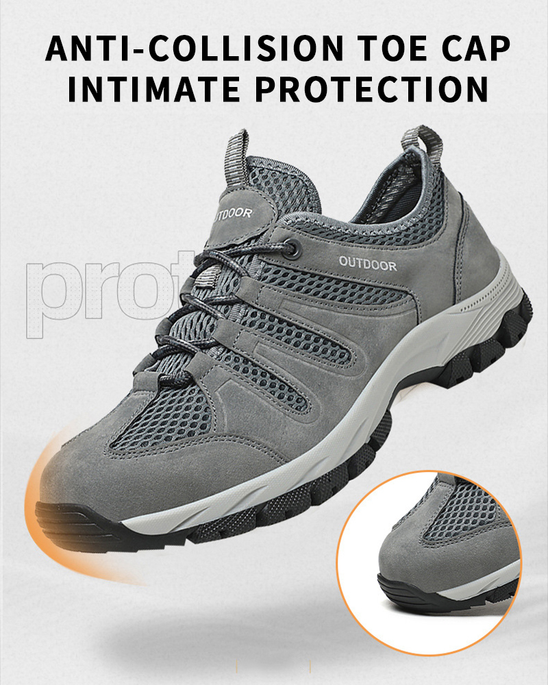 MESH BREATHABLE OUTDOOR SOFT SOLE LIGHTWEIGHT MEN'S SHOES