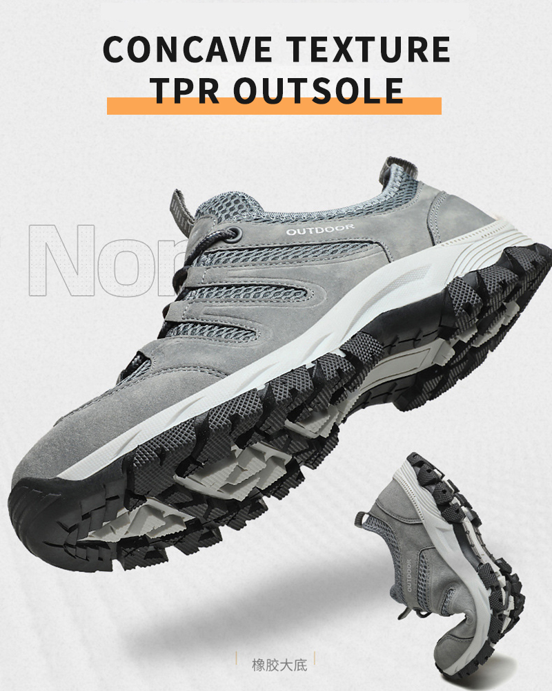 MESH BREATHABLE OUTDOOR SOFT SOLE LIGHTWEIGHT MEN'S SHOES