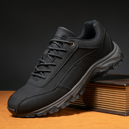 MEN'S OUTDOOR LEATHER WATERPROOF COMFORTABLE SPORTS SHOES
