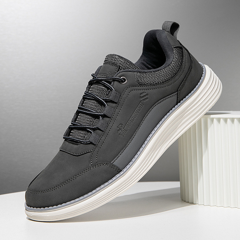 MEN'S LIGHTWEIGHT CANVAS SOFT-SOLED CASUAL SHOES