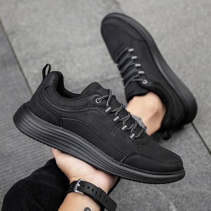 MEN'S LIGHTWEIGHT CANVAS SOFT-SOLED CASUAL SHOES