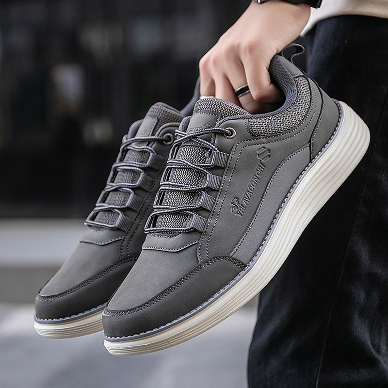 MEN'S LIGHTWEIGHT CANVAS SOFT-SOLED CASUAL SHOES