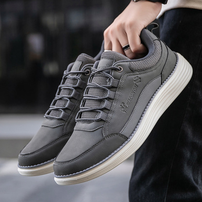 MEN'S LIGHTWEIGHT CANVAS SOFT-SOLED CASUAL SHOES