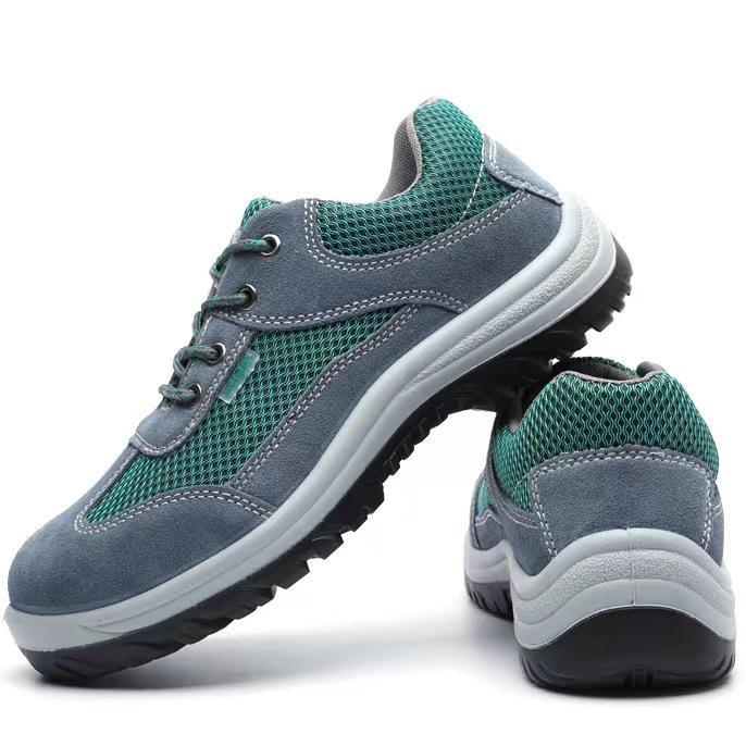 SUMMER BREATHABLE LABOR PROTECTION SHOES ANTI-SMASH AND ANTI-PUNCTURE