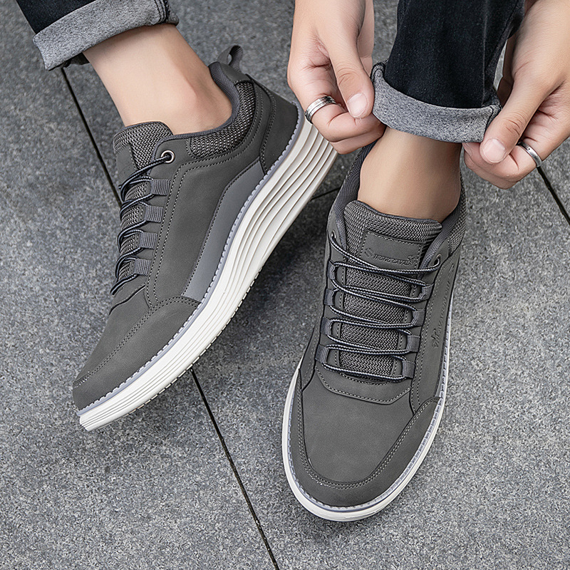 MEN'S LIGHTWEIGHT CANVAS SOFT-SOLED CASUAL SHOES