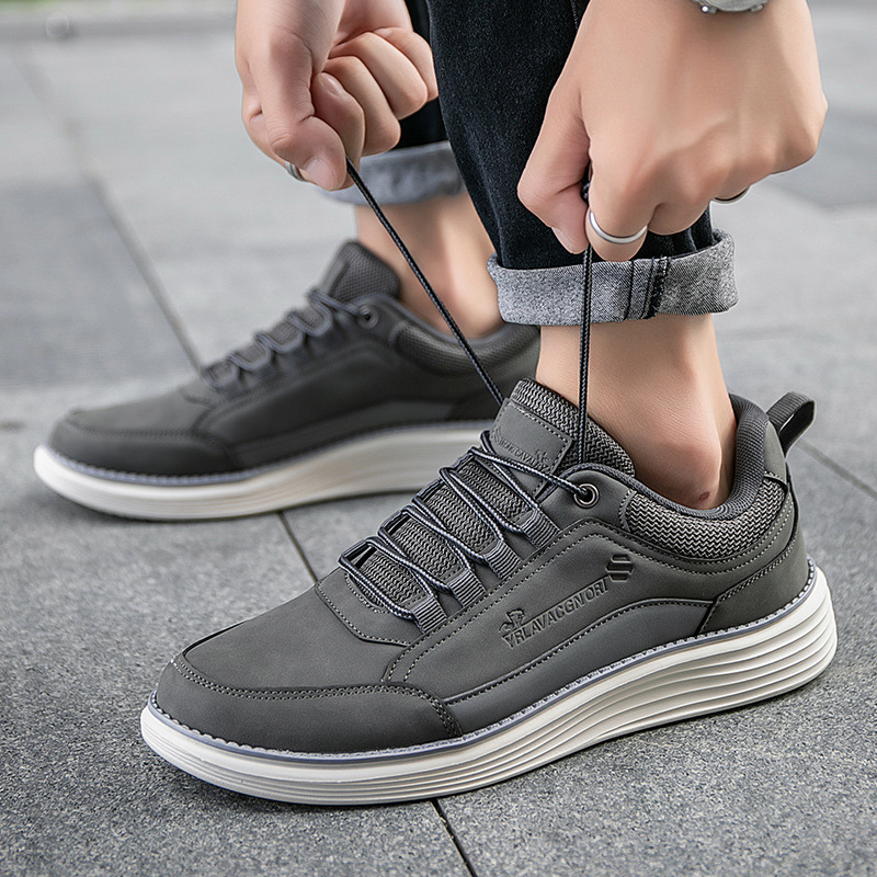 MEN'S LIGHTWEIGHT CANVAS SOFT-SOLED CASUAL SHOES