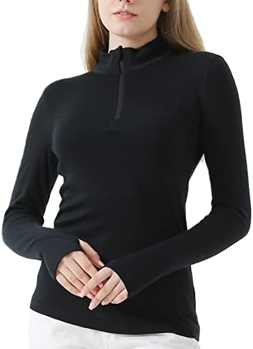 Catalysly Merino Wool Women's Short Sleeve Base Layer, Outdoor Odor Resistance