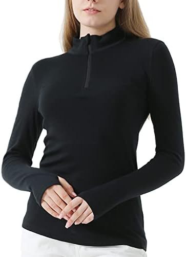 Catalysly Merino Wool Women's Short Sleeve Base Layer, Outdoor Odor Resistance