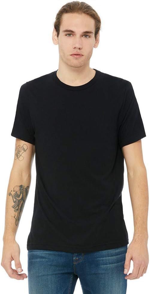 Mens 3.4 oz. Triblend T-Shirt> CHARCOAL TRIBLEND 3413C