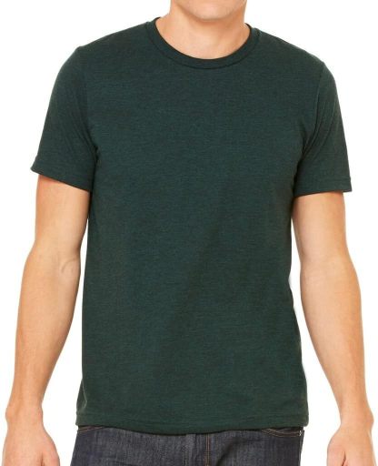 Mens 3.4 oz. Triblend T-Shirt> CHARCOAL TRIBLEND 3413C