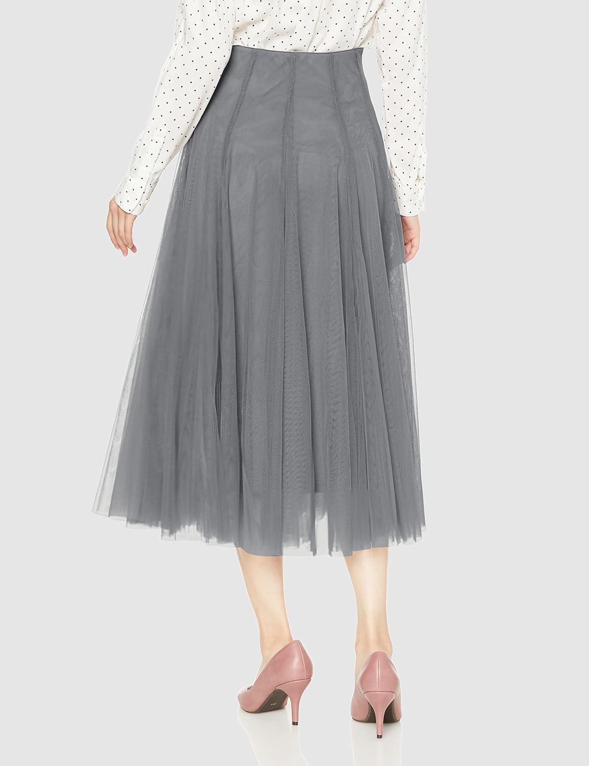 Catalysly Women's Sheer Fluffy Skirt