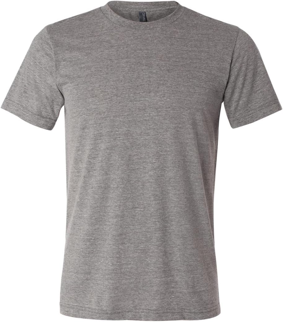 Mens 3.4 oz. Triblend T-Shirt> CHARCOAL TRIBLEND 3413C