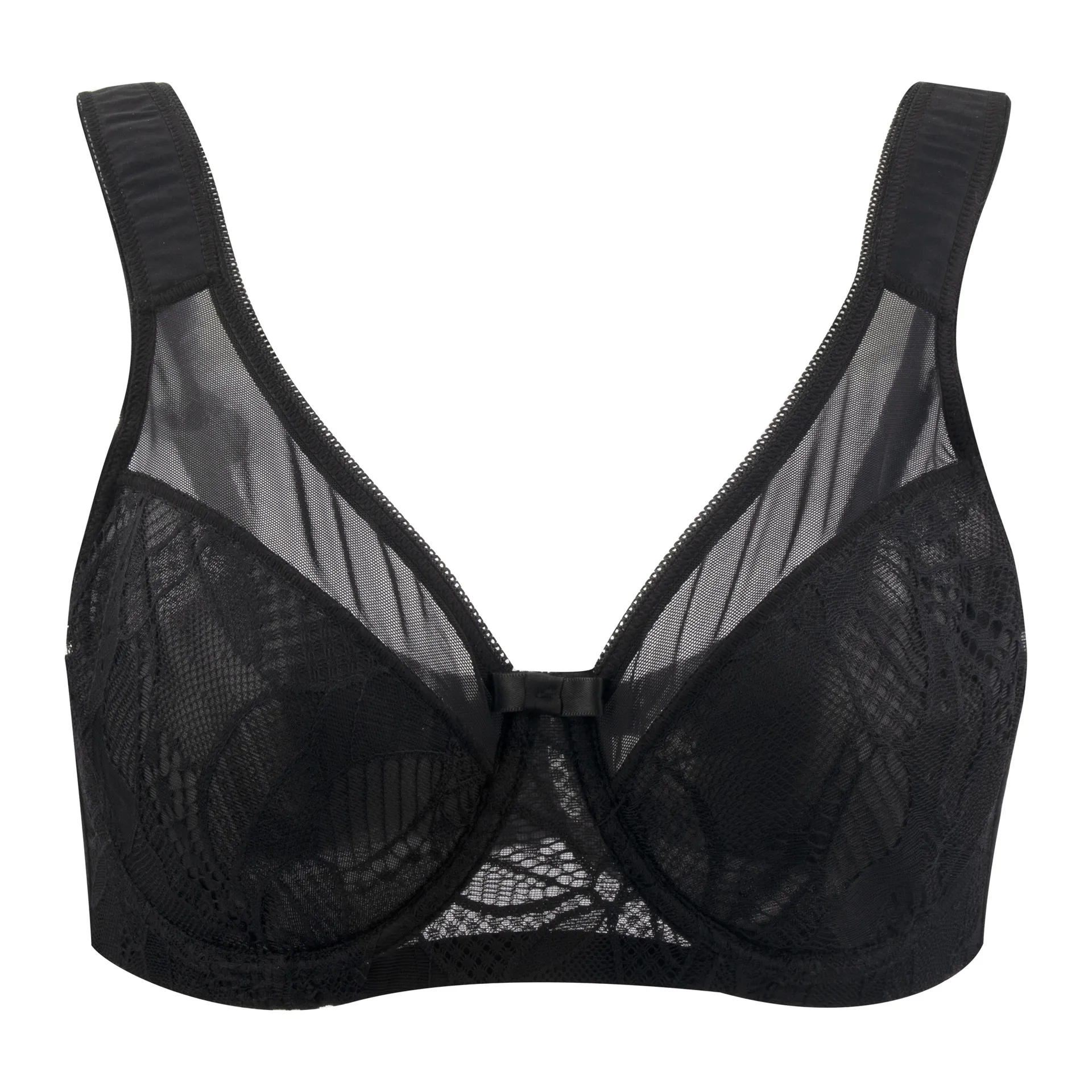 👙Triumph plus size sutien reglabil ultra-subțire din dantelă