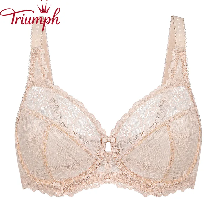 Triumph - Sutien de vară din dantelă subțire complet transparent【S-4XL】