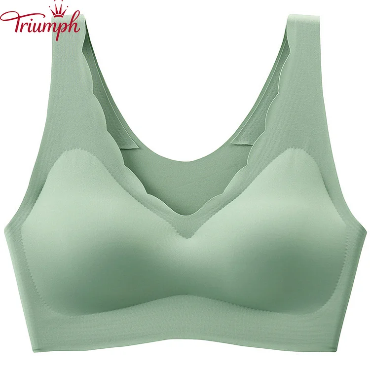 Triumph - 3 buc 💥Lenjerie subțire, frumoasă, cu vestă[75A-110E]