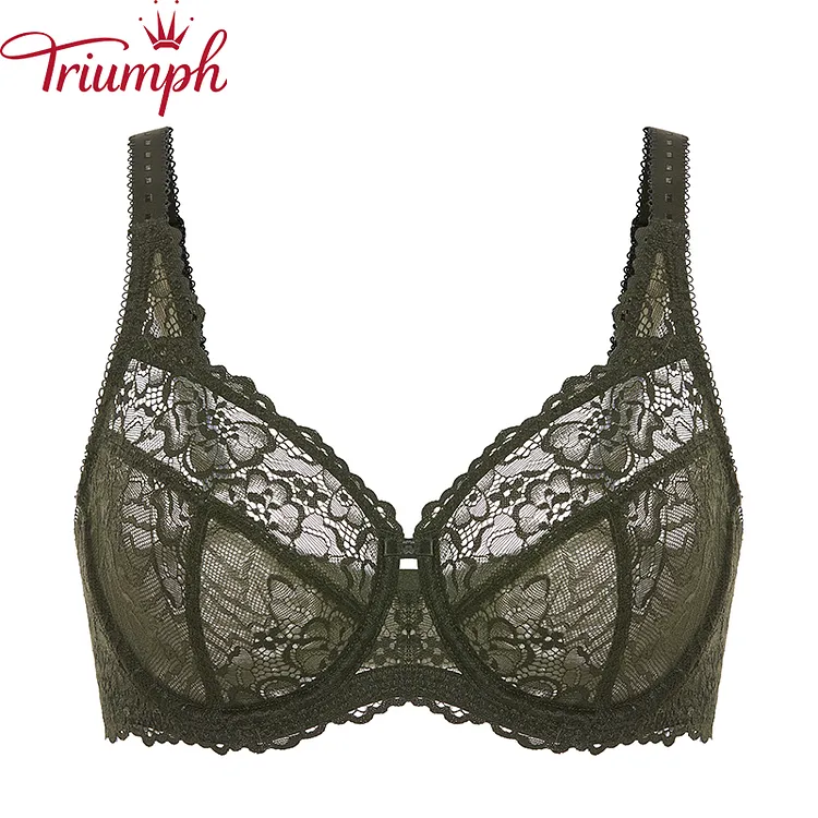 Triumph - Sutien de vară din dantelă subțire complet transparent【S-4XL】
