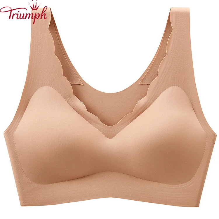 Triumph - 3 buc 💥Lenjerie subțire, frumoasă, cu vestă[75A-110E]
