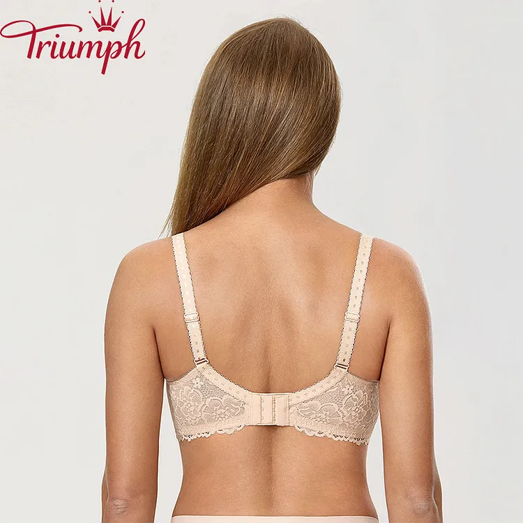 Triumph - Sutien de vară din dantelă subțire complet transparent【S-4XL】