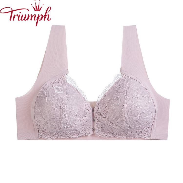 Triumph - 3 Buc 💥Sutien model ultra-subțire din dantelă sexy fără sârmă[75A-110E]