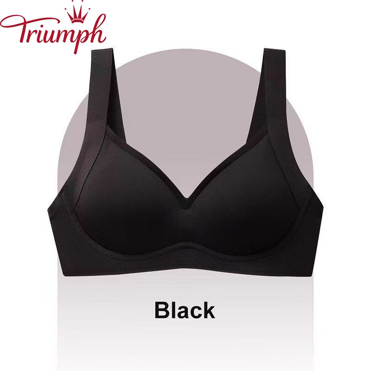 Triumph - 3 Buc 💥Nud suport moale lenjerie nud fără cusături[75A-110E]