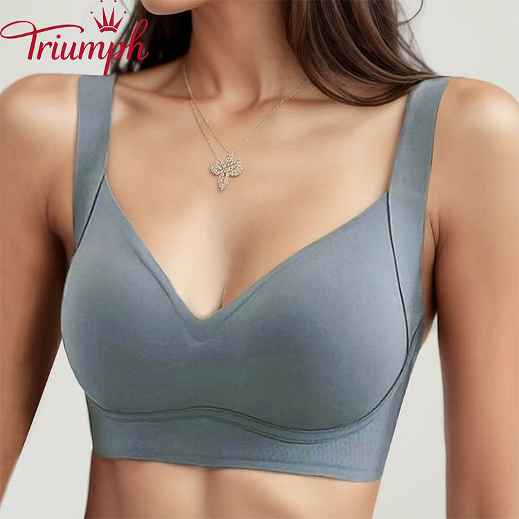 Triumph - 3 Buc 💥Nud suport moale lenjerie nud fără cusături[75A-110E]