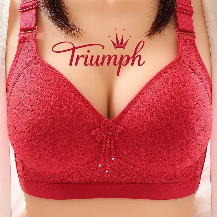 Triumph -Sutien de mărime plus reglabil fără fir（M-7XL)