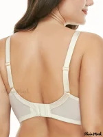 Triumph - (3 sztuki) Seksowny, oddychający biustonosz z koronki w kwiaty