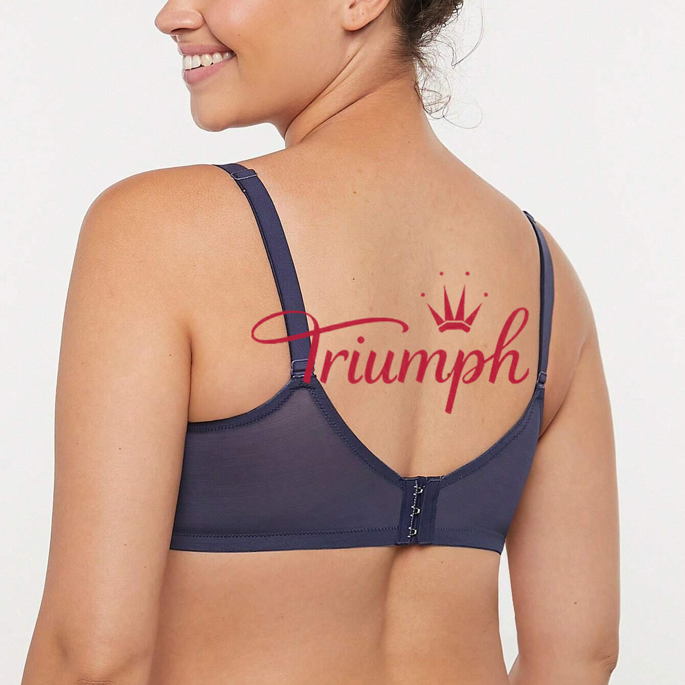 Triumph - Sutien din dantelă fără sârmă cu acoperire completă