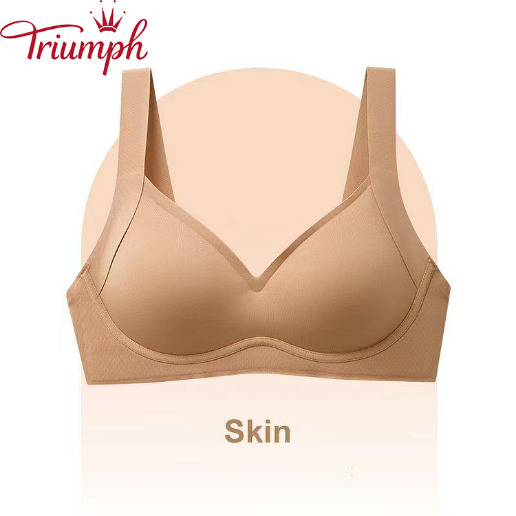 Triumph - 3 Buc 💥Nud suport moale lenjerie nud fără cusături[75A-110E]